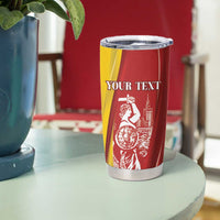 Warsaw Capital of Poland Personalized Tumbler Cup Syrenka Warszawska Sporty Style