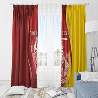 Warsaw Capital of Poland Personalized Window Curtain Syrenka Warszawska Sporty Style