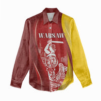 Warsaw Capital of Poland Personalized Women Casual Shirt Syrenka Warszawska Sporty Style