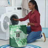 Custom Nigeria Fooball Laundry Basket Super Eagles National Pride
