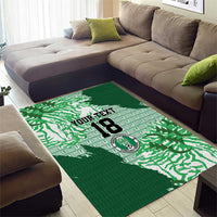 Custom Nigeria Fooball Area Rug Super Eagles National Pride