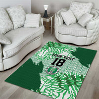 Custom Nigeria Fooball Area Rug Super Eagles National Pride