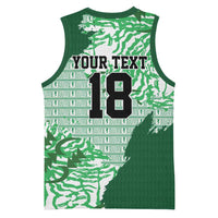 Custom Nigeria Fooball Basketball Jersey Super Eagles National Pride