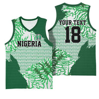 Custom Nigeria Fooball Basketball Jersey Super Eagles National Pride