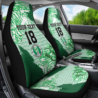 Custom Nigeria Fooball Car Seat Cover Super Eagles National Pride