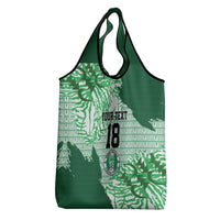 Custom Nigeria Fooball Grocery Bag Super Eagles National Pride