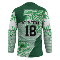 Custom Nigeria Fooball Hockey Jersey Super Eagles National Pride