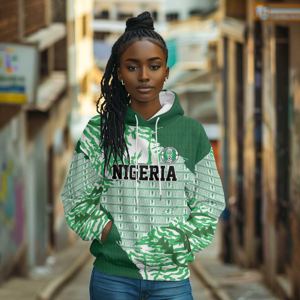Custom Nigeria Fooball Hoodie Super Eagles National Pride