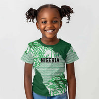 Custom Nigeria Fooball Kid T shirt Super Eagles National Pride