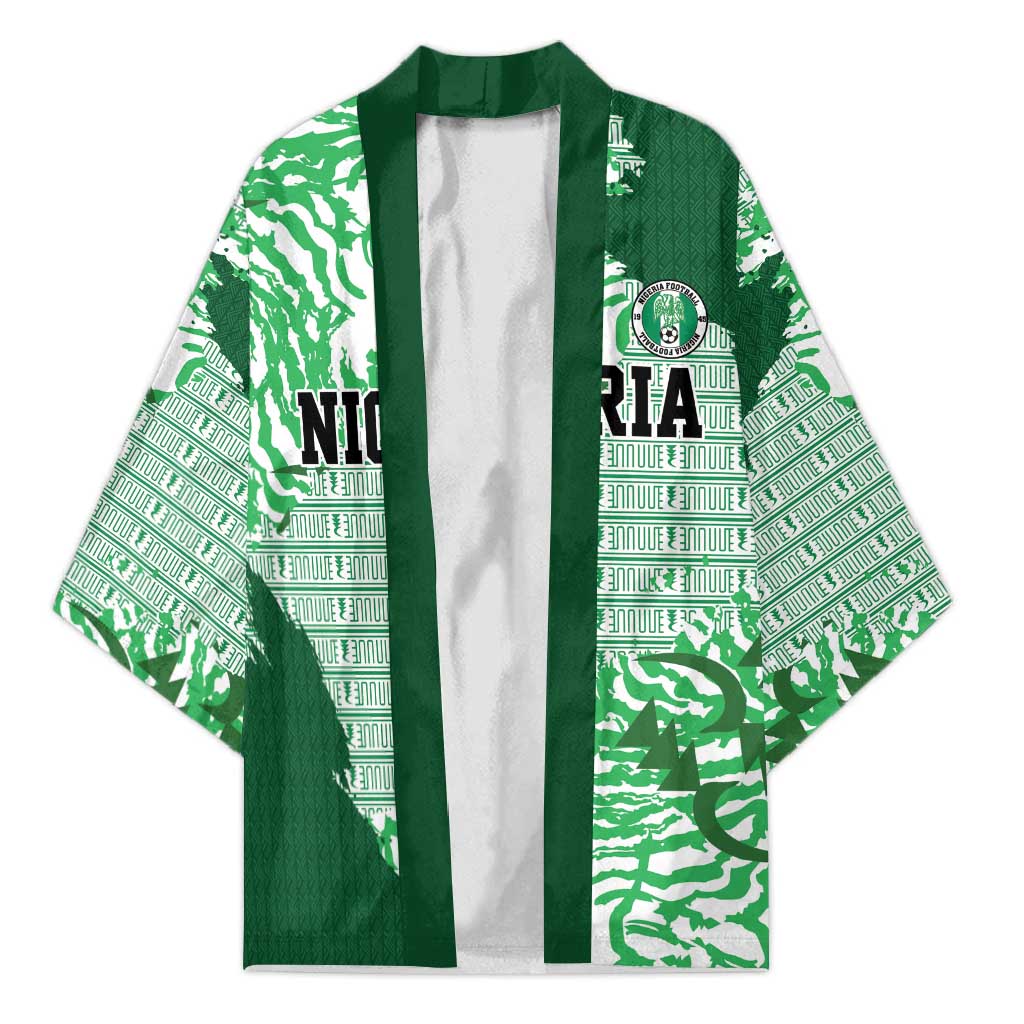 Custom Nigeria Fooball Kimono Super Eagles National Pride