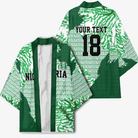 Custom Nigeria Fooball Kimono Super Eagles National Pride