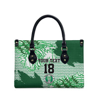 Custom Nigeria Fooball Leather Bag Super Eagles National Pride