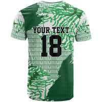 Custom Nigeria Fooball T shirt Super Eagles National Pride