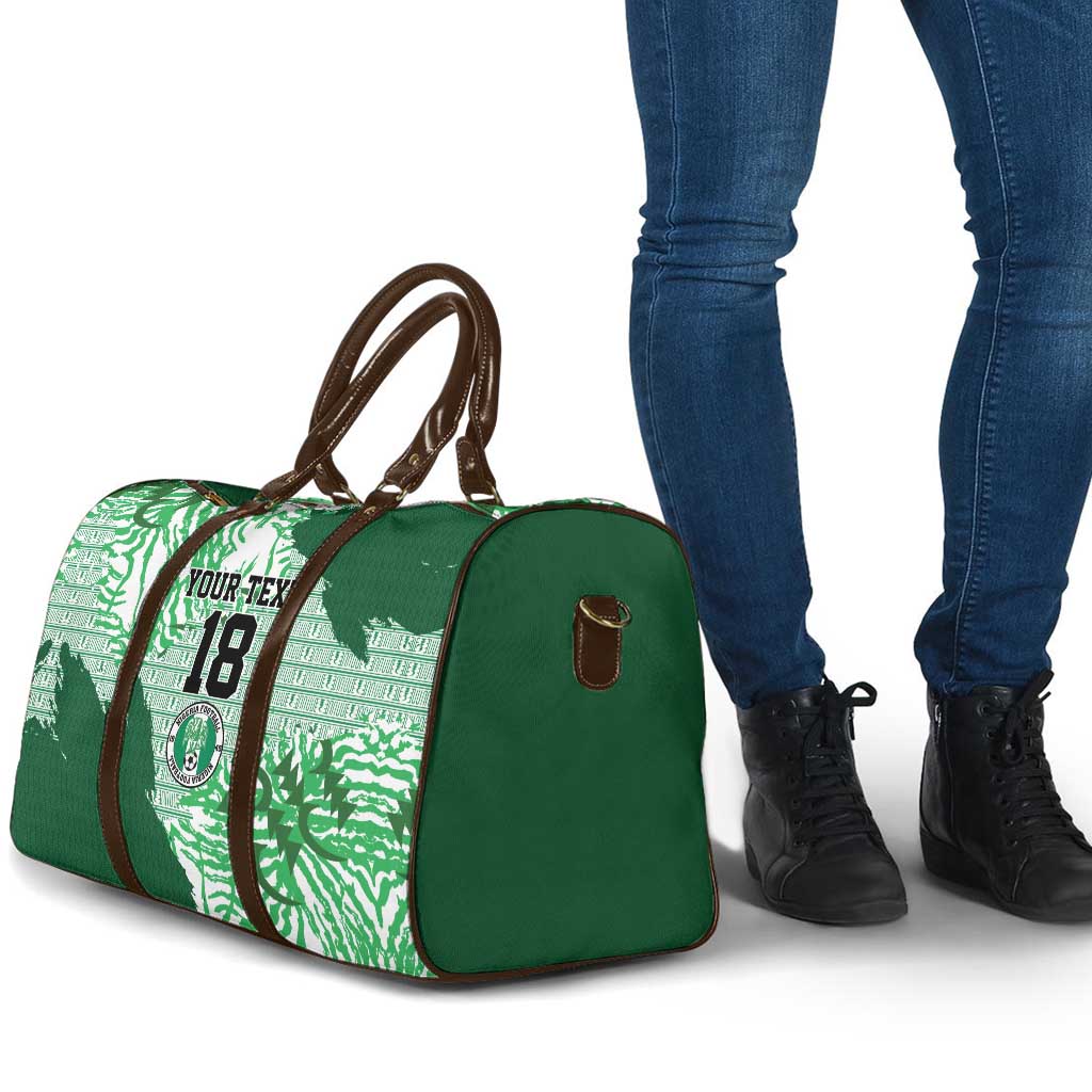 Custom Nigeria Fooball Travel Bag Super Eagles National Pride