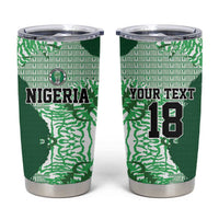 Custom Nigeria Fooball Tumbler Cup Super Eagles National Pride