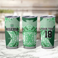 Custom Nigeria Fooball Tumbler Cup Super Eagles National Pride