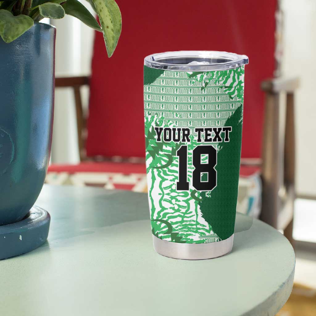 Custom Nigeria Fooball Tumbler Cup Super Eagles National Pride