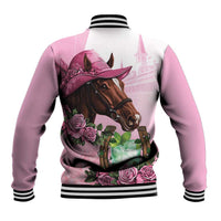 Kentucky Horse Racing Baseball Jacket Mint Julep Cocktail
