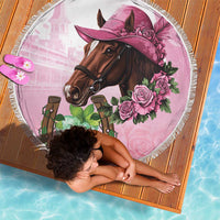 Kentucky Horse Racing Beach Blanket Mint Julep Cocktail