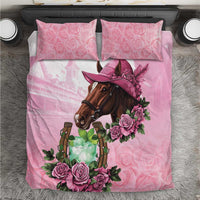 Kentucky Horse Racing Bedding Set Mint Julep Cocktail