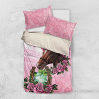 Kentucky Horse Racing Bedding Set Mint Julep Cocktail