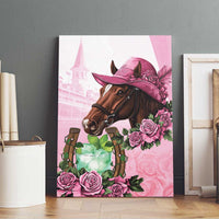 Kentucky Horse Racing Canvas Wall Art Mint Julep Cocktail
