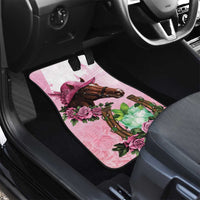 Kentucky Horse Racing Car Mats Mint Julep Cocktail
