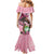Kentucky Horse Racing Family Matching Mermaid Dress and Hawaiian Shirt Mint Julep Cocktail