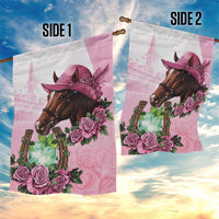 Kentucky Horse Racing Garden Flag Mint Julep Cocktail