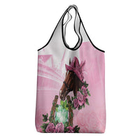 Kentucky Horse Racing Grocery Bag Mint Julep Cocktail