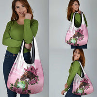 Kentucky Horse Racing Grocery Bag Mint Julep Cocktail