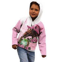 Kentucky Horse Racing Kid Hoodie Mint Julep Cocktail