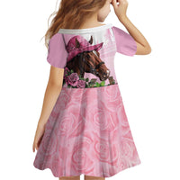 Kentucky Horse Racing Kid Short Sleeve Dress Mint Julep Cocktail