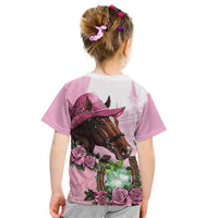 Kentucky Horse Racing Kid T Shirt Mint Julep Cocktail