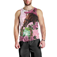 Kentucky Horse Racing Men Tank Top Mint Julep Cocktail