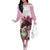 Kentucky Horse Racing Off The Shoulder Long Sleeve Dress Mint Julep Cocktail