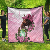 Kentucky Horse Racing Quilt Mint Julep Cocktail