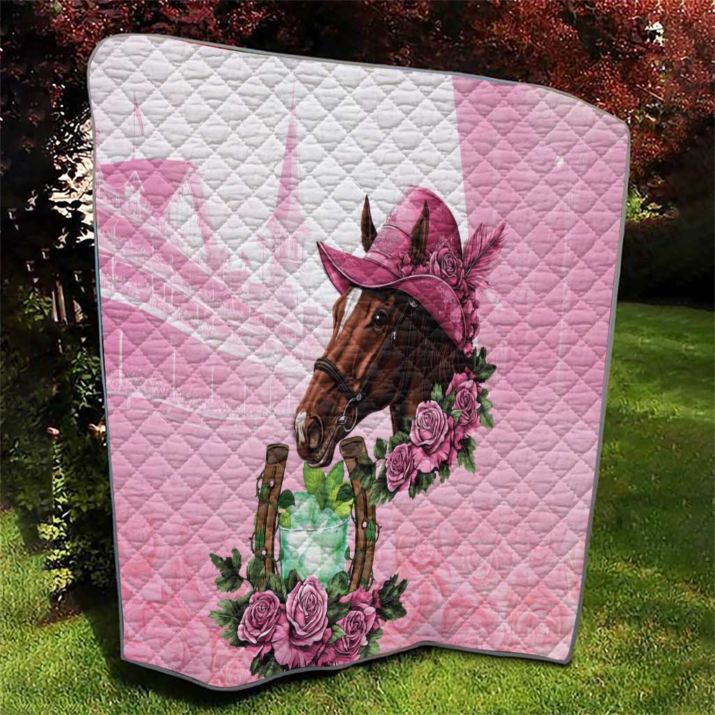 Kentucky Horse Racing Quilt Mint Julep Cocktail