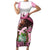 Kentucky Horse Racing Short Sleeve Bodycon Dress Mint Julep Cocktail