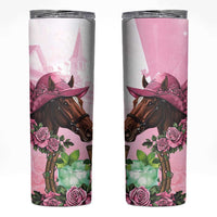 Kentucky Horse Racing Skinny Tumbler Mint Julep Cocktail