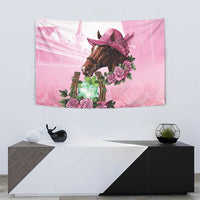 Kentucky Horse Racing Tapestry Mint Julep Cocktail