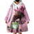 Kentucky Horse Racing Wearable Blanket Hoodie Mint Julep Cocktail