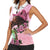 Kentucky Horse Racing Women Sleeveless Polo Shirt Mint Julep Cocktail