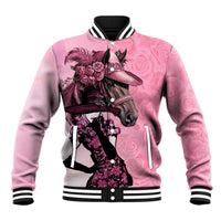 Kentucky Horse Racing Baseball Jacket Derby Ladies With Roses