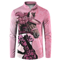 Kentucky Horse Racing Button Sweatshirt Derby Ladies With Roses
