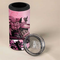 Kentucky Horse Racing 4 in 1 Can Cooler Tumbler Derby Ladies With Roses