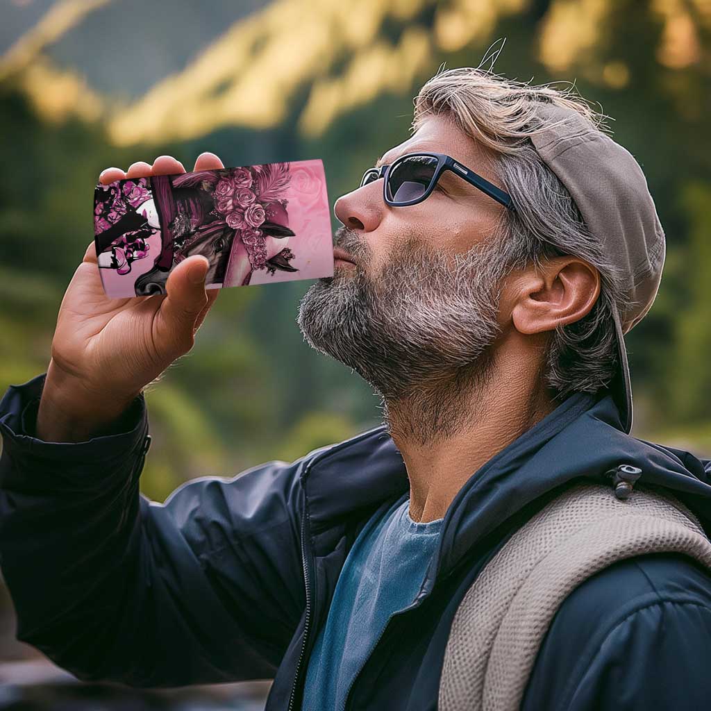 Kentucky Horse Racing 4 in 1 Can Cooler Tumbler Derby Ladies With Roses