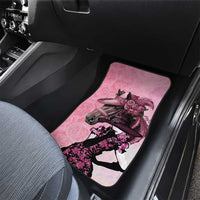 Kentucky Horse Racing Car Mats Derby Ladies With Roses