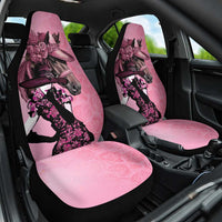 Kentucky Horse Racing Car Seat Cover Derby Ladies With Roses