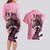 Kentucky Horse Racing Couples Matching Long Sleeve Bodycon Dress and Hawaiian Shirt Derby Ladies With Roses